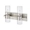 Z-Lite Lawson 2 Light Vanity, Brushed Nickel & Clear 343-2V-BN - alternate 3